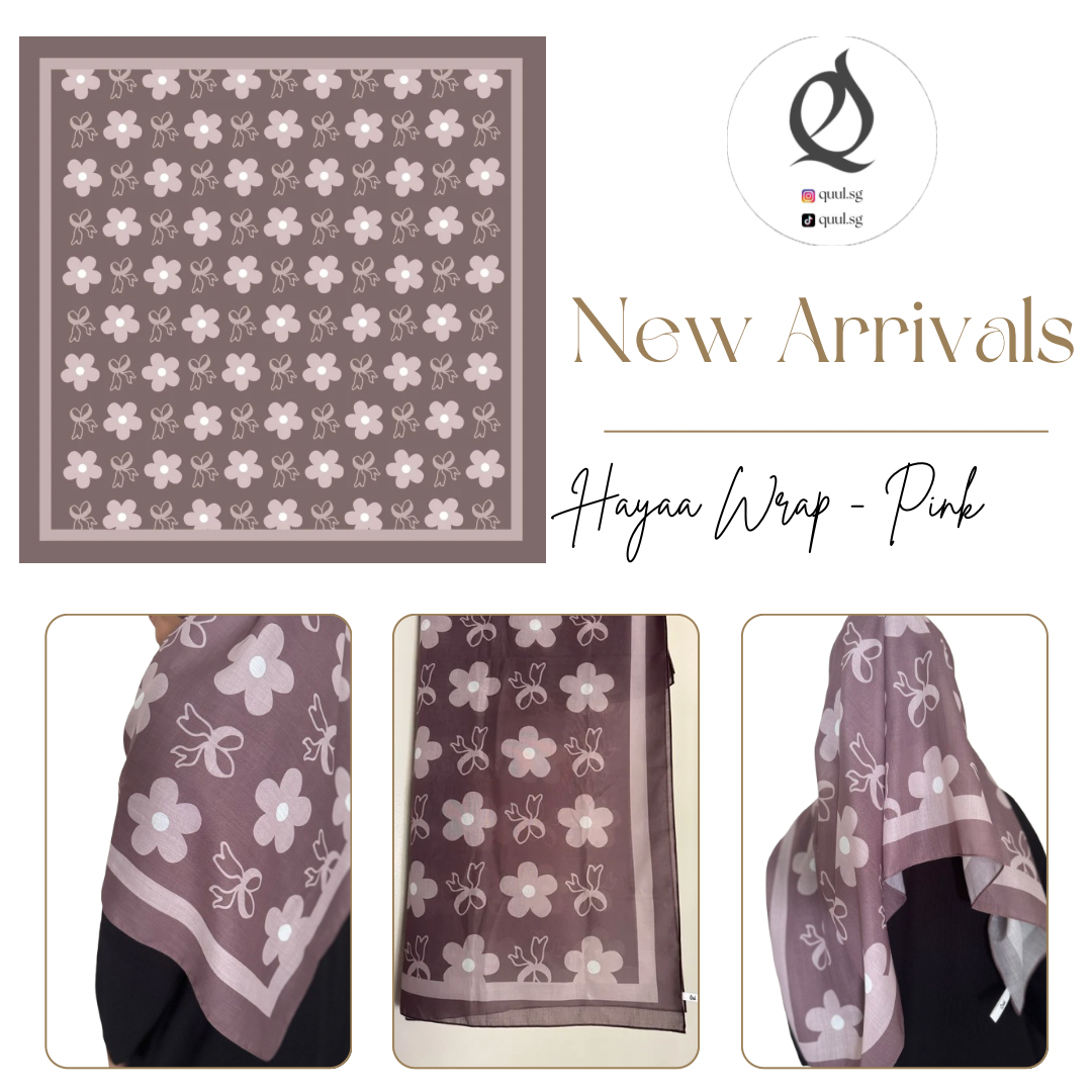 Hayaa Wrap (Pink)