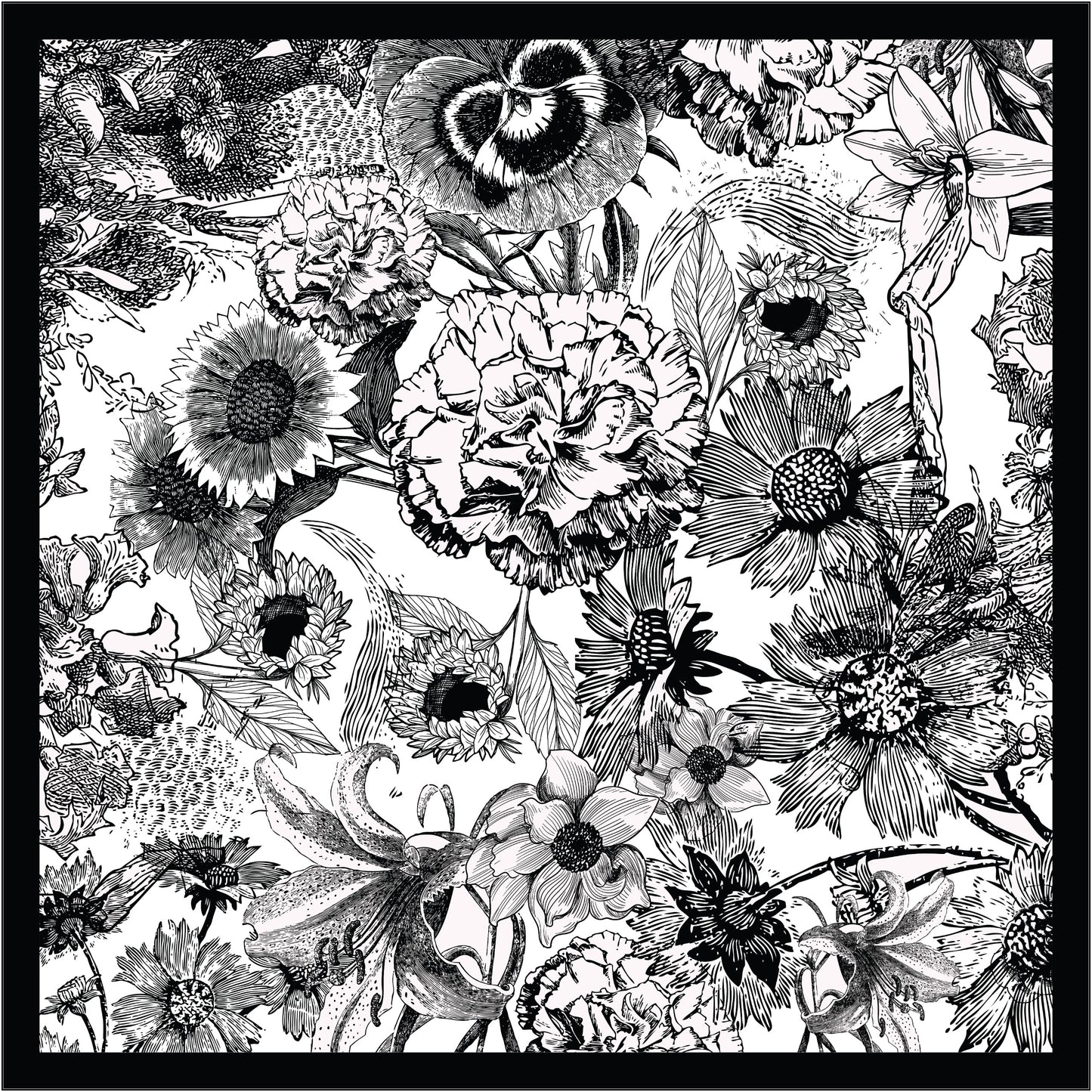 Midnight Garden - Black